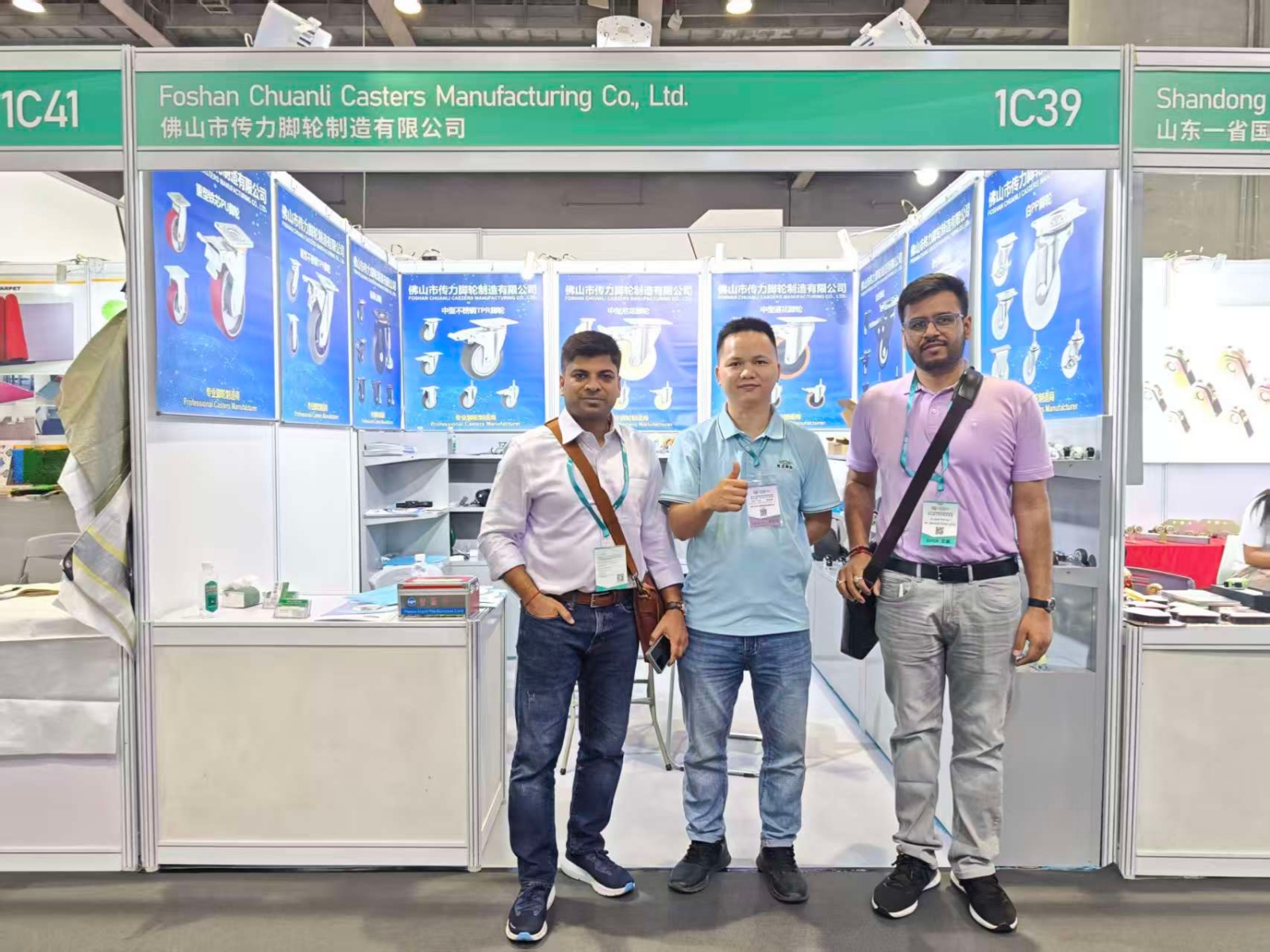 CMCL 캐스터는 캔톤 페어와 함께 빛나는 포괄적인 범위의 고품질 캐스터를 선보입니다.