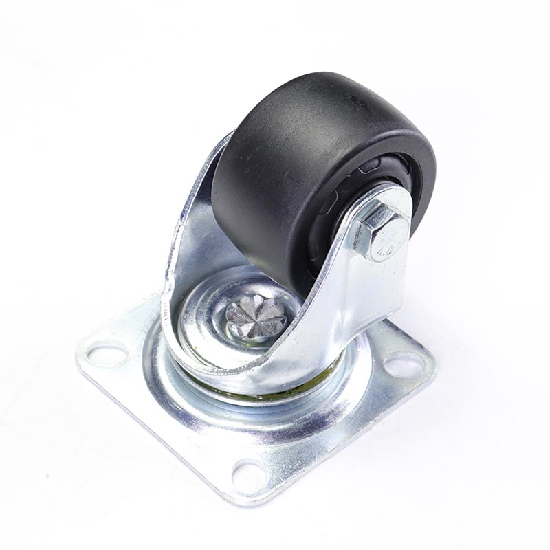 Nylon Low Profile Casters with Plate Size 120x120mm